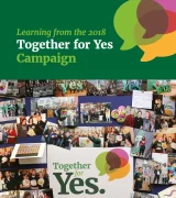This review documents learning from the Together for Yes campaign, which led to the repeal of Ireland’s 8th Amendment. Drawing on surveys, interviews, and collective reflection, it explores how a national civil-society movement was built, adapted, and sustained, offering practical insights for future social change campaigns.